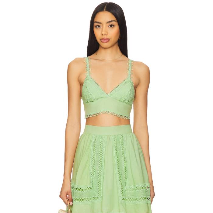 Peixoto 【 Jasmine Crop Top Women Matcha Latte 】 Crop クロップ レディース|スニケス