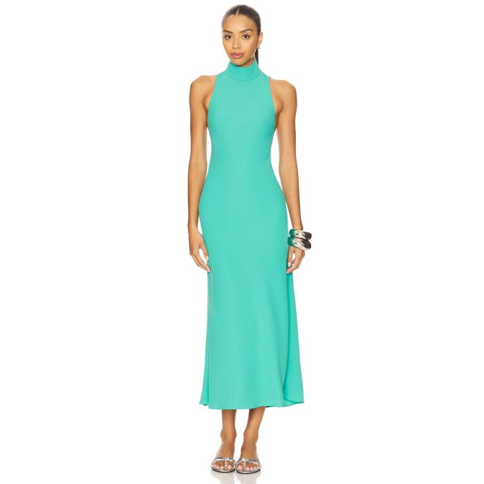 アマンダアプリチャード Amanda Uprichard 【 Dupont Dress Women Seafoam 】 ドレス レディースファッション ドレス レディース