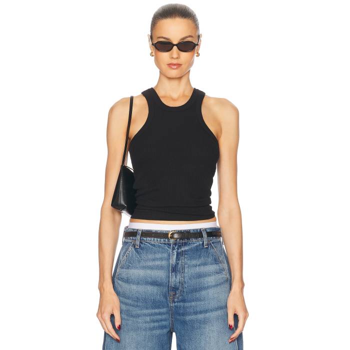 Grlfrnd 【 Essential Racer Tank Women Black 】 タンクトップ レディースファッション トップス その他 レディース 黒色 ブラック