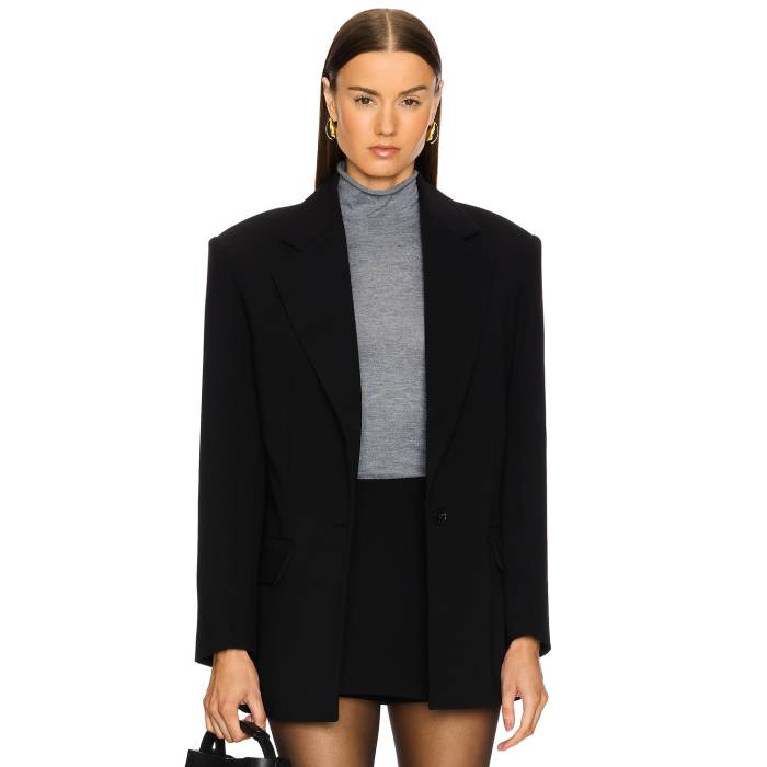 Eaves 【 Adina Blazer Women Black 】 ブレイザー レディースファッション コート ジャケット レディース 黒色 ブラック