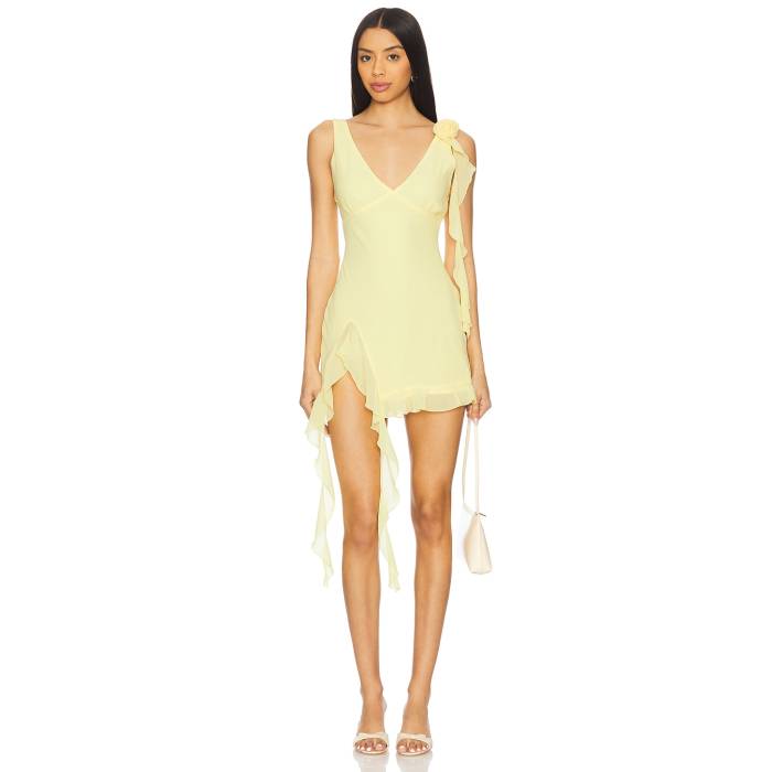 More To Come 【 Myla Mini Dress Women Baby Yellow 】 ドレス レディースファッション ドレス レディース yellow 黄色・イエロー 22,703円
