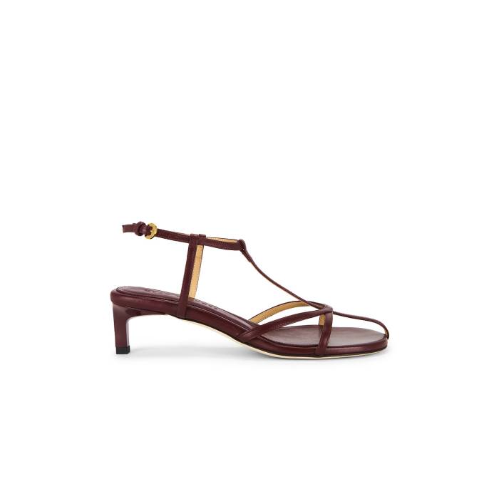 Dear Frances 【 Tee Sandal Women Bordeaux 】 ティーシャツ レディース