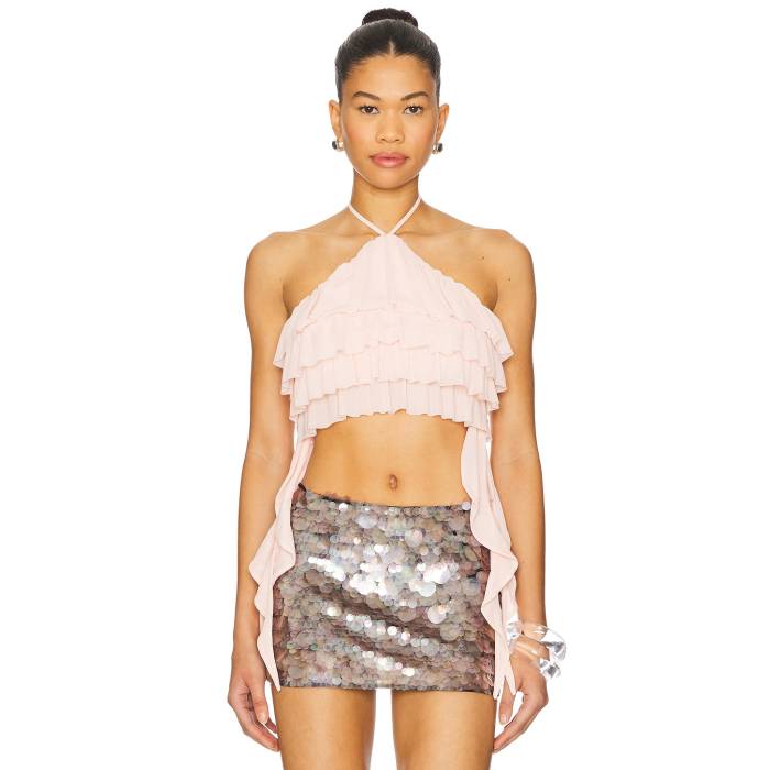 Afrm 【 Agia Top Women Rosey 】 レディースファッション トップス その他 レディース