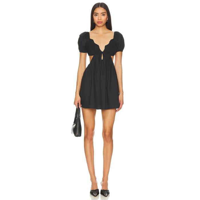 More To Come 【 Jara Mini Dress Women Black 】 ドレス レディースファッション ドレス レディース 黒色 ブラック