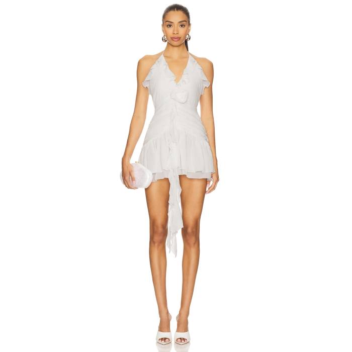 Runaway The Label 【 Zelie Mini Dress Women White 】 お召しもの レディース 白いこと 白いこと