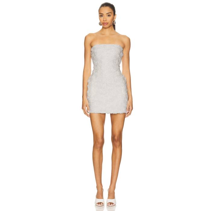 Runaway The Label 【 Rosaline Mini Dress Women White 】 御召しもの レディース 白いこと 白いこと
