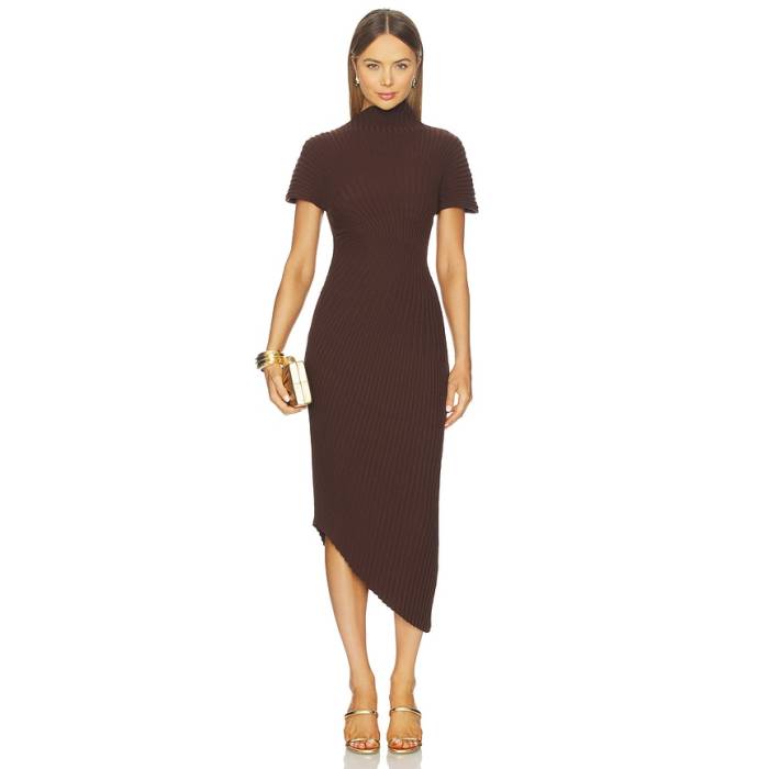 Cult Gaia 【 Chrysta Knit Dress Women java 】 編み物 御召しもの レディース