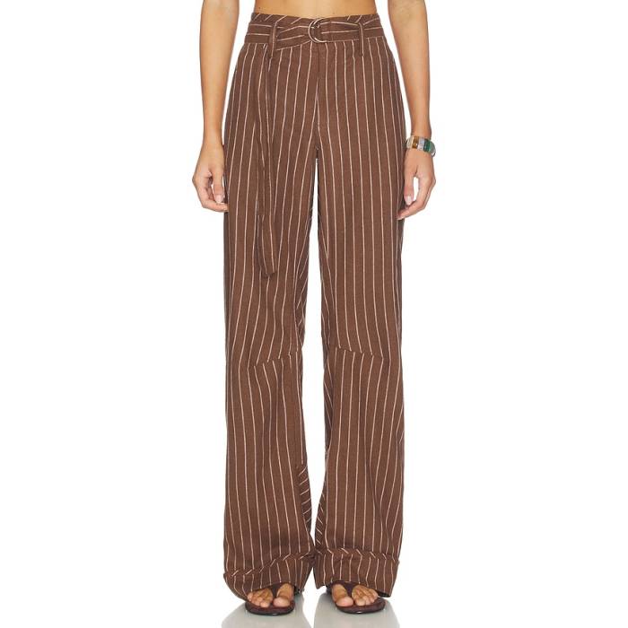 フリーピープル Free People 【 X Revolve Raise The Stakes Pant Women Brown 】 ズボン下 レディース 赤銅色 赤銅色