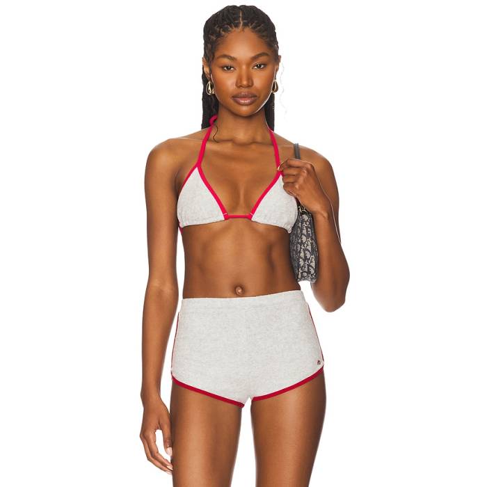 Miaou 【 Kauai Bikini Top Women Heather Grey 】 レディース heather ギョリュウモドキ 薄墨色 薄墨色