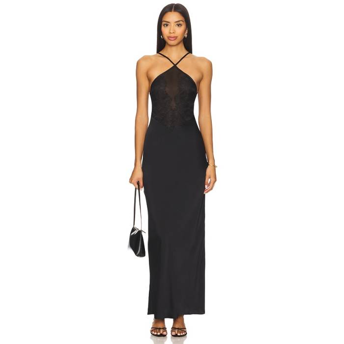 イロ Iro 【 Borra Dress Women Black 】 御召しもの レディース 黒いこと 黒いこと