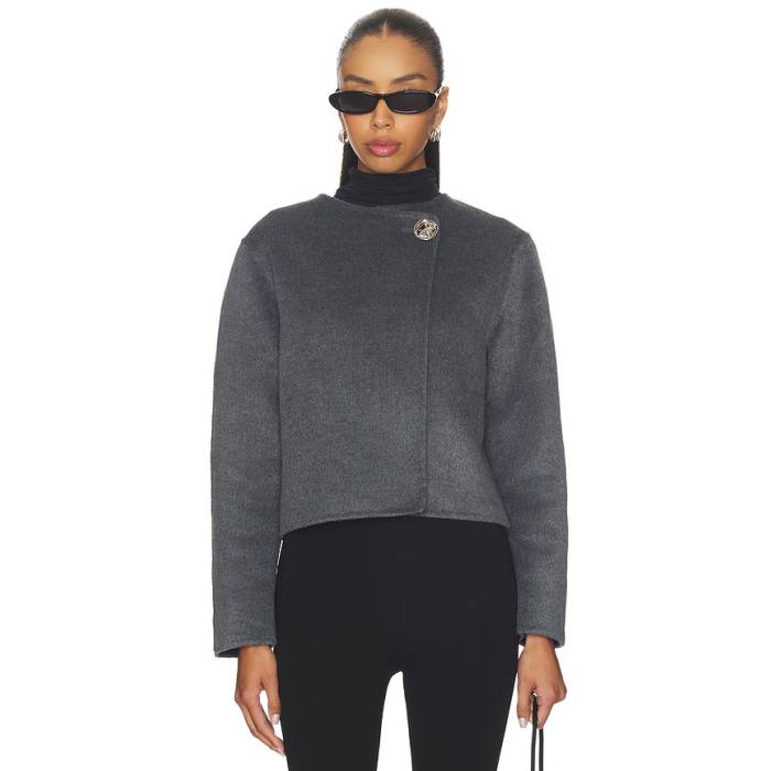 レイルズ Rails 【 Ronda Cardigan Women Heather Charcoal 】 ジレー レディース heather ギョリュウモドキ 濃灰色