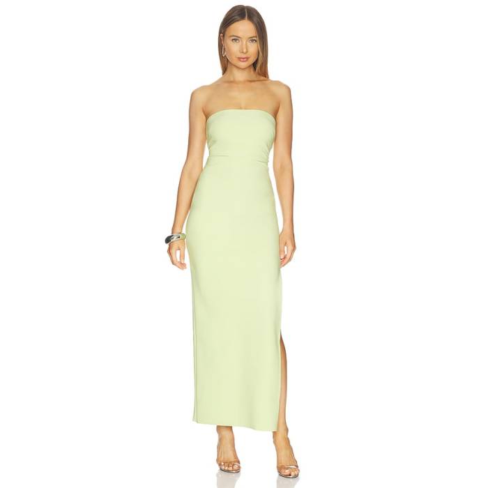 Bec + Bridge 【 Reina Strapless Maxi Dress Women Lime 】 お召しもの レディース 菩提樹