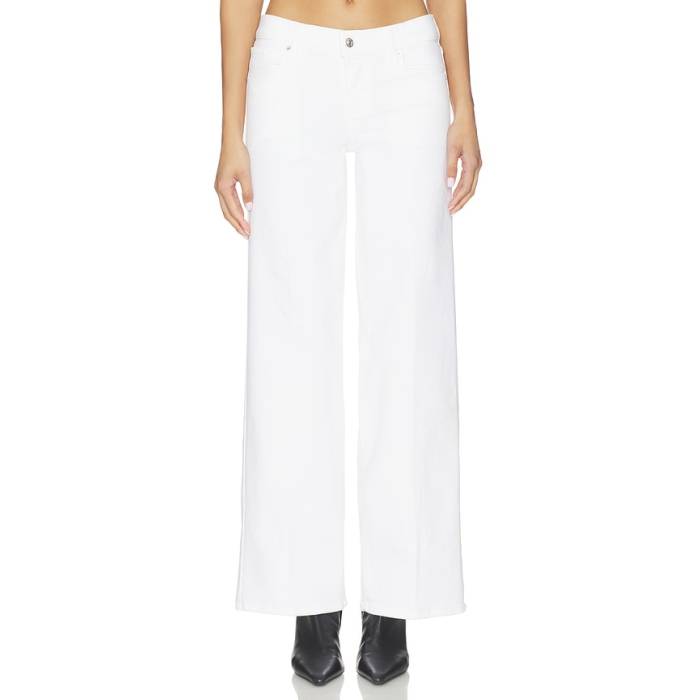 ひな型 Frame 【 Low Rise Le Slim Palazzo Jeans Women White 】 ライズ slim か細い デニム レディース 白いこと 白いこと