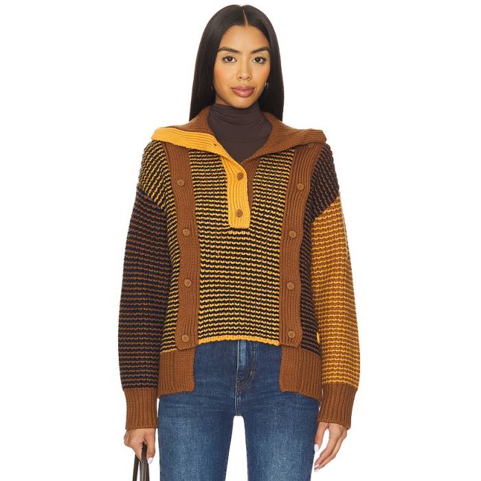 Ph5 【 Joris Chunky Sweater Women Masada Brown 】 調教師 レディース 赤銅色 赤銅色