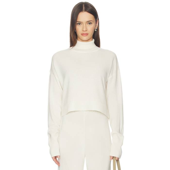 Sablyn 【 Sable Turtleneck Sweater Women Gardenia 】 調教師 レディース