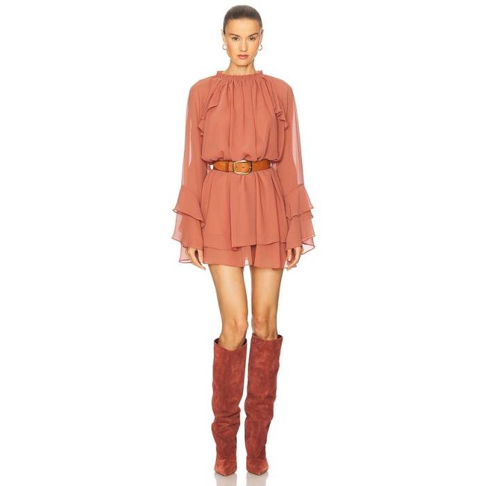スティーブマデン Steve Madden 【 Sofina Dress Women Copper Brown 】 お召しもの レディース 銅色 コッパー 赤銅色 赤銅色