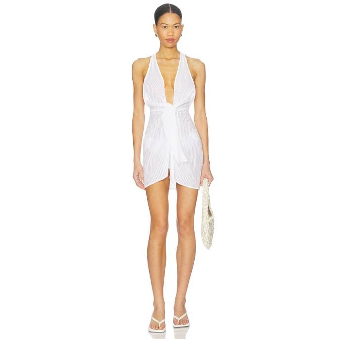 Vix Swimwear 【 Mita Short Cover Up Women Off White 】 レディース 白いこと 白いこと