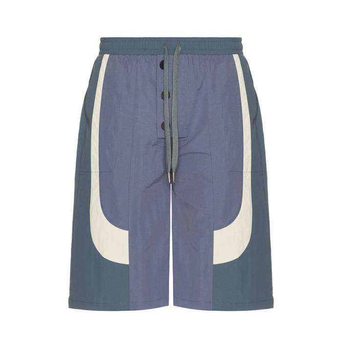 Wish Me Luck 【 Pleated Day Shorts Men Blue &Amp; Yellow 】 ショーツ メンズ 青色 ブルー yellow 黄色・イエロー|スニケス