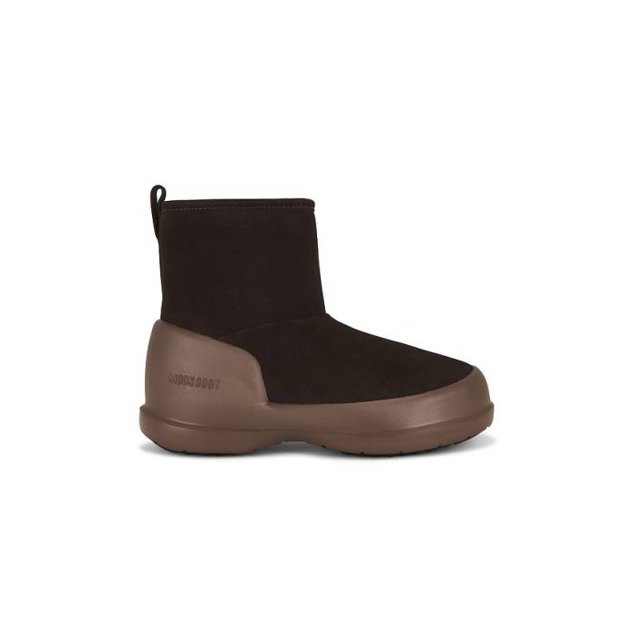 お月さまブーツ Moon Boot 【 Mezzaluna Mid Boot Men Dark Brown 】 ミッド ブーツ メンズ 赤銅色 赤銅色