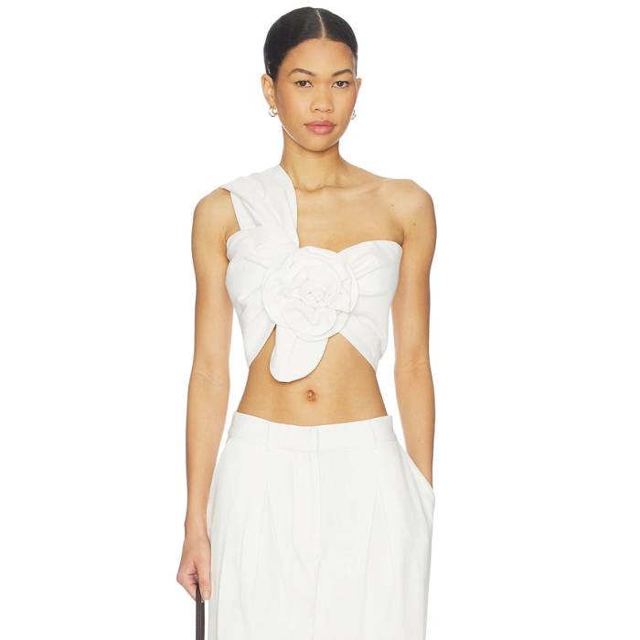 Jbq 【 Camelia Top Women Ecru 】 レディース