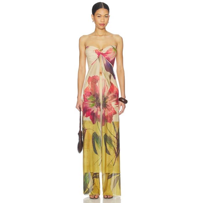 Jbq 【 Coast Top Women Floral Multi 】 レディース