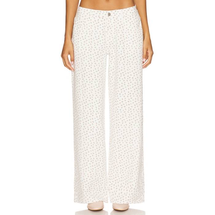 More To Come 【 Brya Floral Jean Women White Floral 】 レディース 白いこと 白いこと