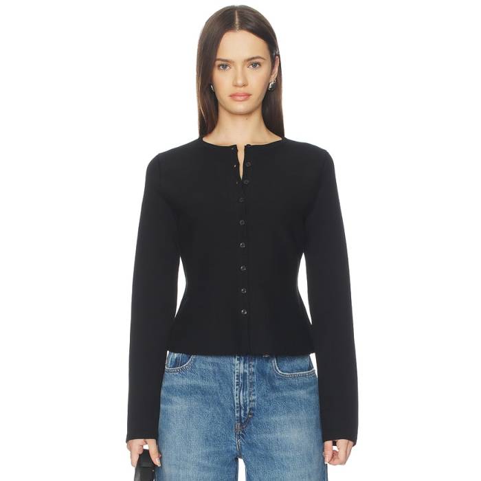 フリーピープル Free People 【 X Revolve Princess Cardi Women Black 】 御姫様 レディース 黒いこと 黒いこと