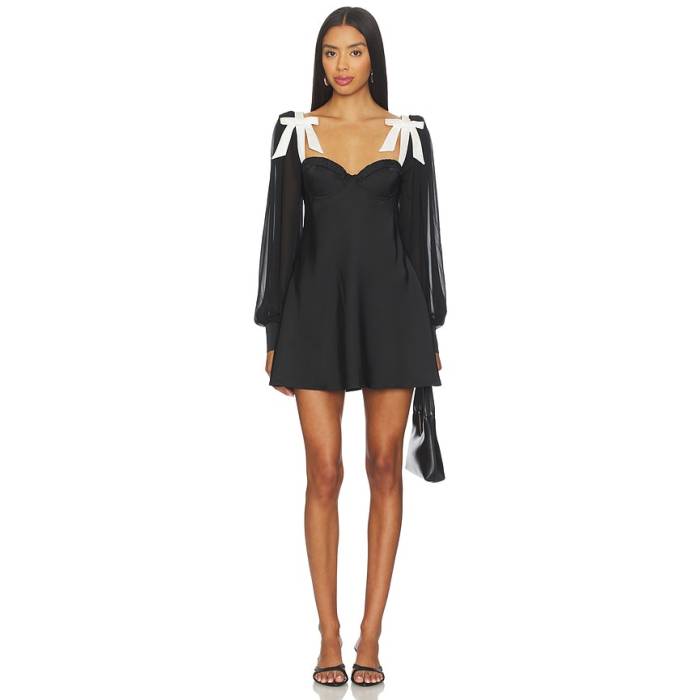 Majorelle 【 Baylee Mini Dress Women Black 】 お召しもの レディース 黒いこと 黒いこと