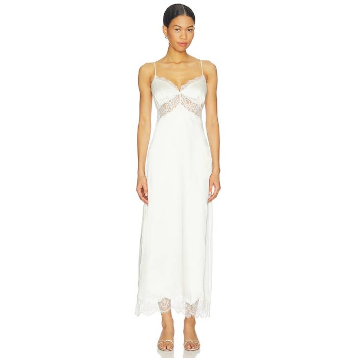 More To Come 【 Draya Maxi Dress Women Ivory 】 お召しもの レディース 象牙色