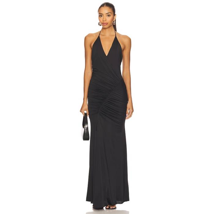 Superdown 【 Blakly Maxi Dress Women Black 】 お召しもの レディース 黒いこと 黒いこと
