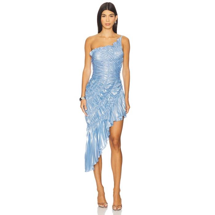 Georgia Hardinge 【 Impression Dress Women Pale Blue 】 御召しもの レディース 青碧 青碧