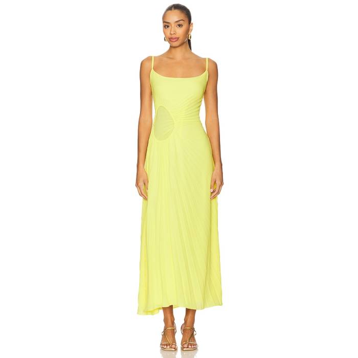 Georgia Hardinge 【 Tide Dress Women Lemon 】 お召しもの レディース
