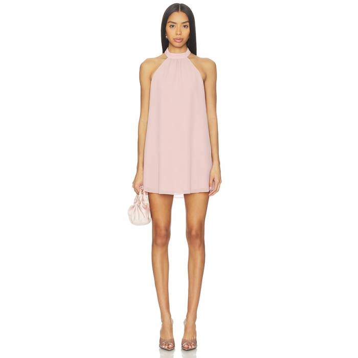 More To Come 【 Calanthe Mini Dress Women Mauve 】 お召しもの レディース