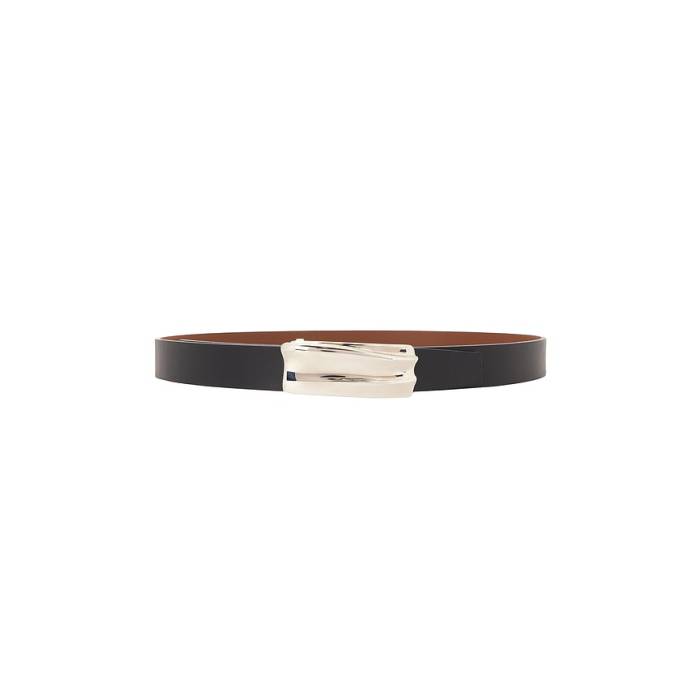 Jenny Bird 【 Sundra Convertible Belt Women Black/Chestnut \u0026Amp; Silver 】 胴締め レディース 黒いこと 黒いこと Silver しろがね色・しろがね色