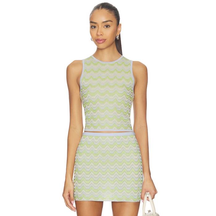 Devon Windsor 【 X Revolve Lata Top Women Fern 】 レディース