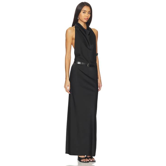 Superdown 【 Hazel Maxi Dress Women Black 】 御召しもの レディース 黒いこと 黒いこと