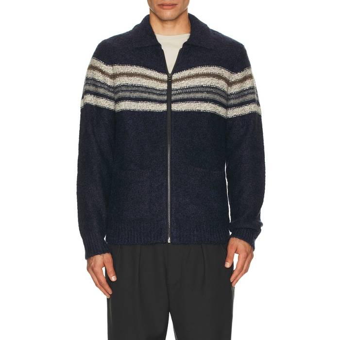 レイルズ Rails 【 Seldon Full Zip Cardigan Men Moon Shadow 】 カーディガン メンズ シャドー・シャドウ|スニケス