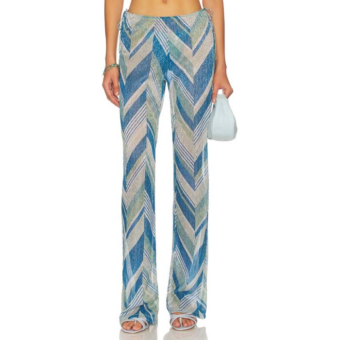 Devon Windsor 【 Ollie Wide Leg Pant Women Glacier 】 ズボン下 レディース