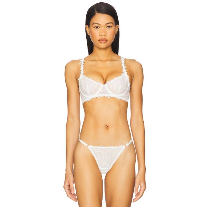 Kat The Label 【 Delilah Underwire Women White 】 レディース 白いこと 白いこと