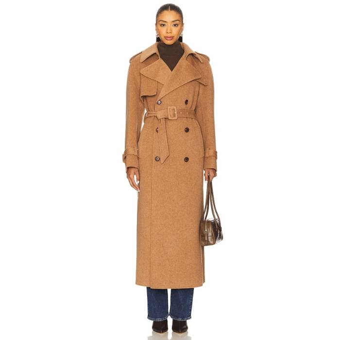 Simkhai 【 Rumi Belted Long Coat Women Camel 】 レディース camel 駱駝