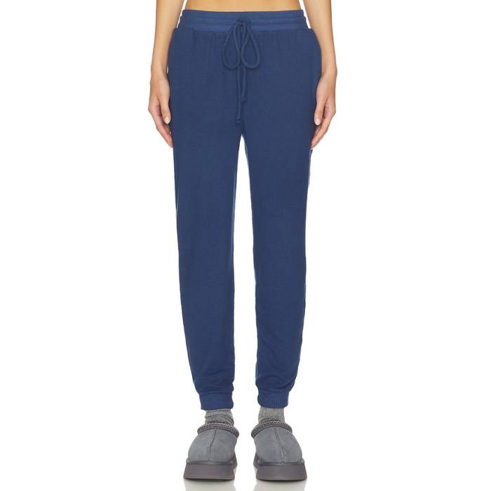 エバージェイ Eberjey 【 Cozy Time Jogger Women Navy 】 タイム ジョガーパンツ レディース 紺色 ネイビー｜スニケス