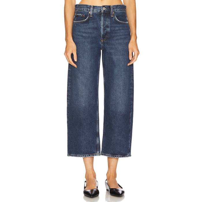 Agolde 【 Arc Wide Leg Jeans Women Shortwave 】 デニム レディース
