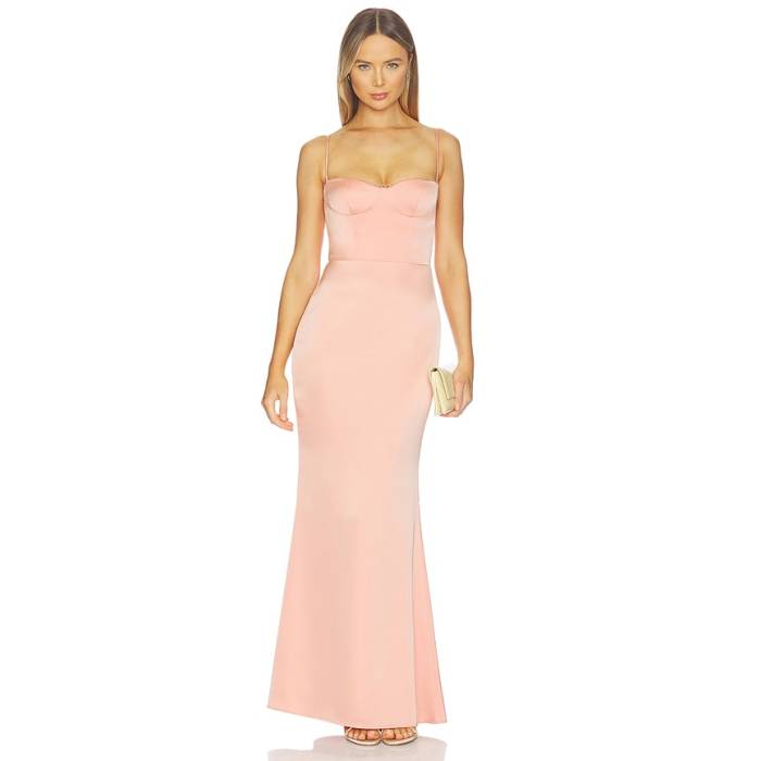 Katie May 【 Yasmin Gown Women Apricot Blush 】 レディース｜スニケス