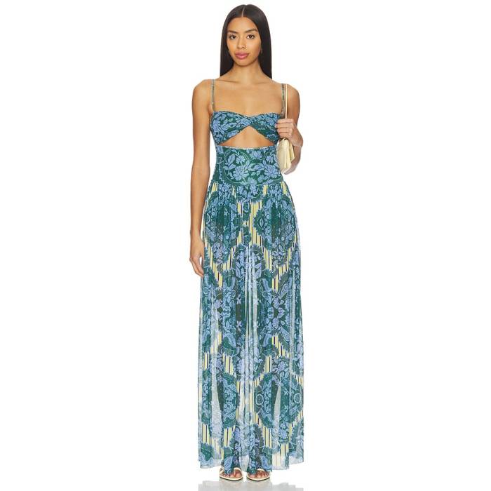Agua Bendita 【 X Revolve Malay Kew Dress Women Multicolor 】 お召しもの レディース