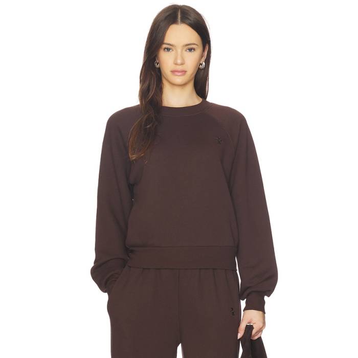 Eterne 【 Shrunken Raglan Sweatshirt Women Espresso 】 Raglan ラグラン 汗水 調教師 レディース