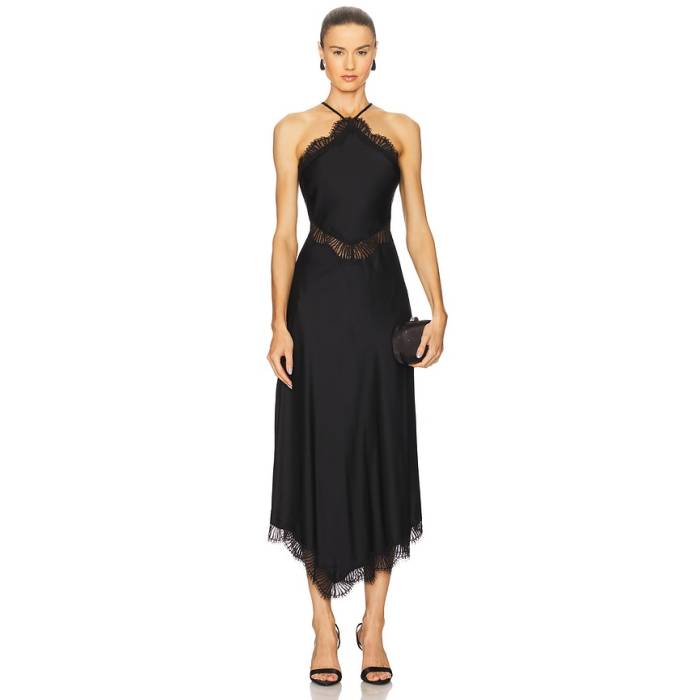 エーエルシー A.l.c. 【 Lucia Dress Women Black 】 御召しもの レディース 黒いこと 黒いこと