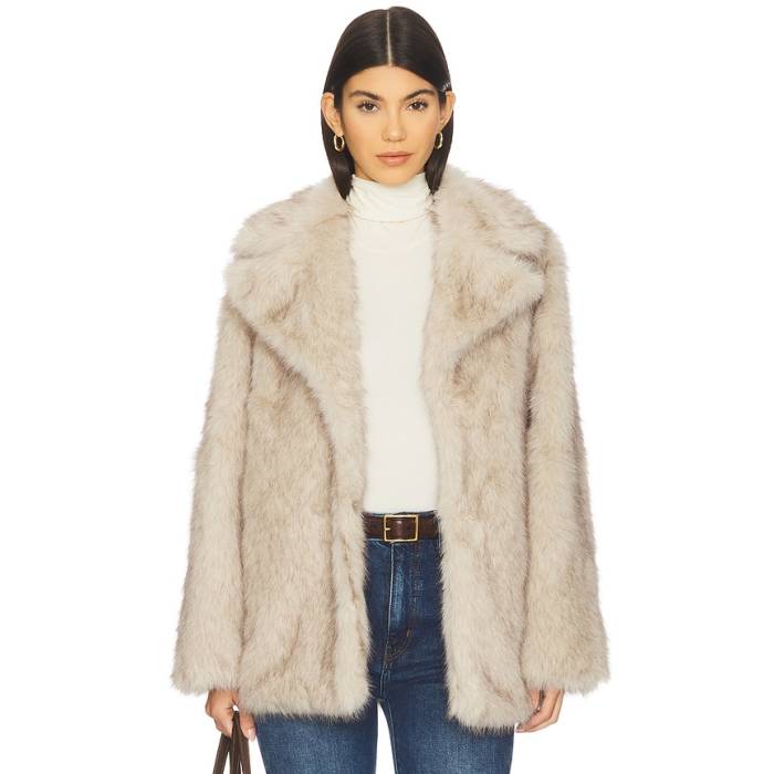 スティーブマデン Steve Madden 【 Kindra Coat Women Natural 】 レディース 自然的