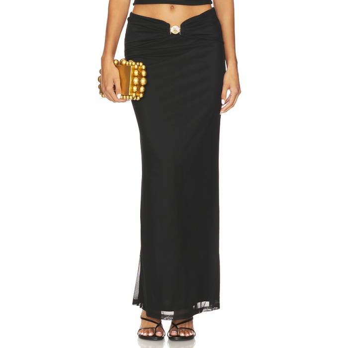 Runaway The Label 【 - Rikki Maxi Skirt Women Black 】 レディース 黒いこと 黒いこと