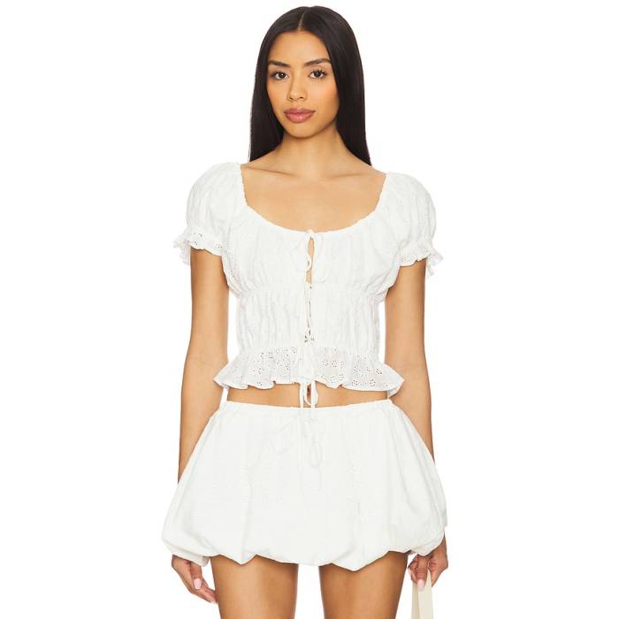 Tularosa 【 Twyla Top Women White 】 レディース 白いこと 白いこと