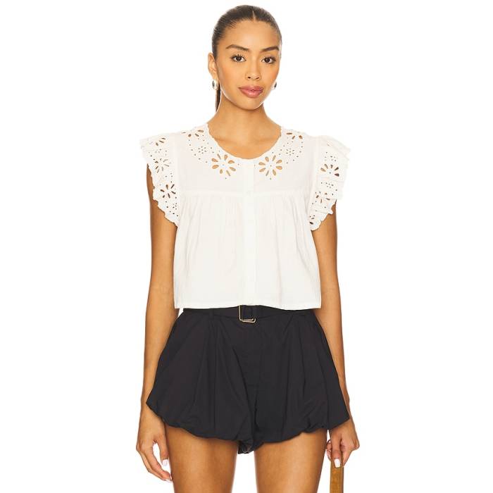 Tularosa 【 Jayne Top Women Ivory 】 レディース アイボリー｜スニケス